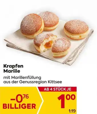 Billa Krapfen Marille Angebot