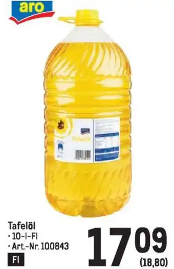 Metro Tafelöl Angebot