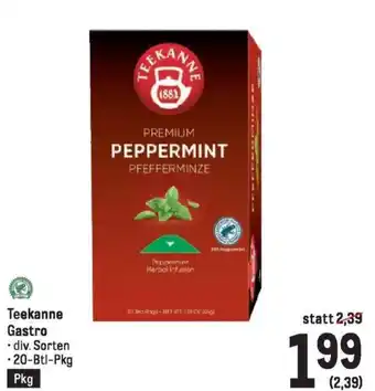 Metro Teekanne Gastro Angebot