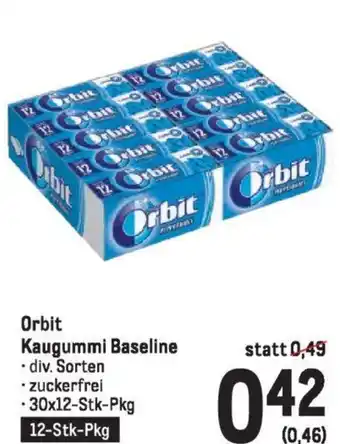 Metro Orbit Kaugummi Baseline Angebot