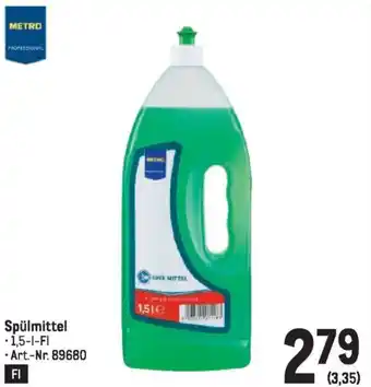 Metro Spülmittel Angebot
