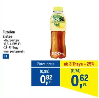 Metro FuzeTea Eistee Angebot