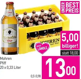 Sutterlüty Mohren Pfiff Angebot