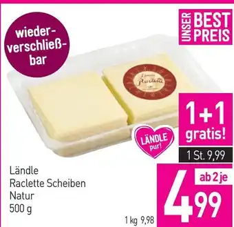Sutterlüty Ländle Raclette Scheiben Angebot