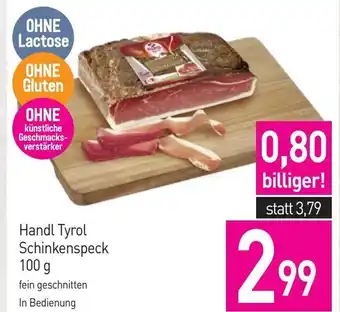 Sutterlüty Handl Tyrol Schinkenspeck 100 g Angebot