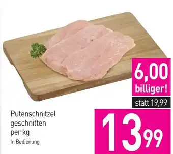 Sutterlüty Putenschnitzel geschnitten per kg Angebot
