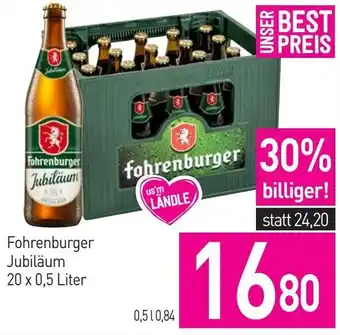 Sutterlüty Fohrenburger Jubiläum Angebot