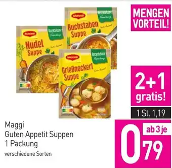 Sutterlüty Maggi Guten Appetit Suppen Angebot