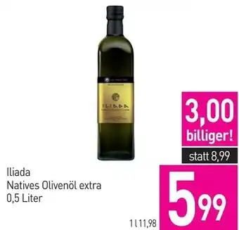 Sutterlüty Iliada Natives Olivenöl extra 0,5 Liter Angebot