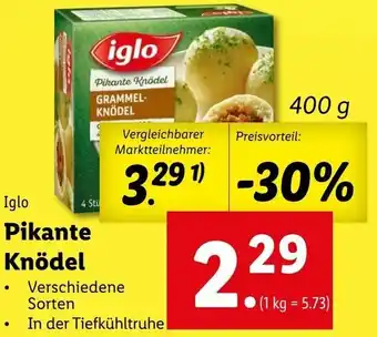 Lidl Pikante Knödel 400g Angebot