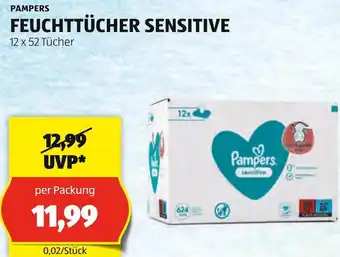 Hofer FEUCHTTÜCHER SENSITIVE Angebot