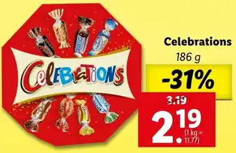 Lidl Celebrations 186g Angebot
