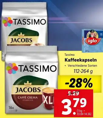 Lidl Kaffeekapseln 112-264g Angebot