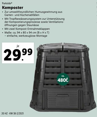 Lidl Komposter Angebot