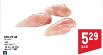 Metro Hühner Filet Angebot