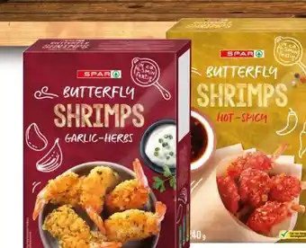 Spar Butterfly Shrimps Garlic & Herbs Angebot