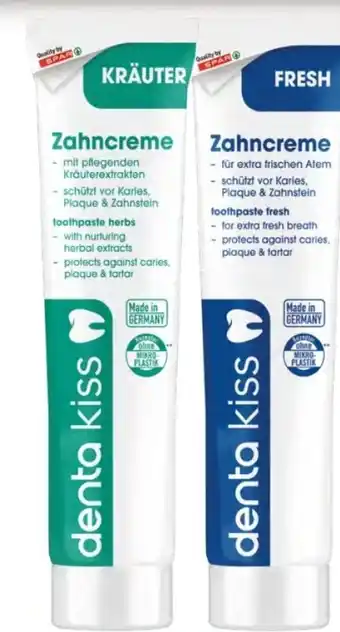 Spar Zahncreme Angebot