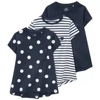 Ernsting's family 3 Mädchen T-Shirts im Set Angebot