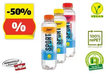 Hofer AQUA+ Sportgetränk, 500 ml Angebot
