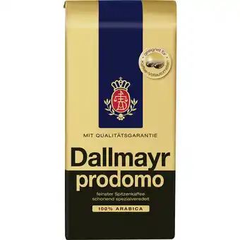Metro Dallmayr Prodomo Bohne od. gemahlen, Preisangabe ohne MwSt. (Preis inkl. MwSt. 7,79 €), METRO 500 Gramm 1 Packung Angebot