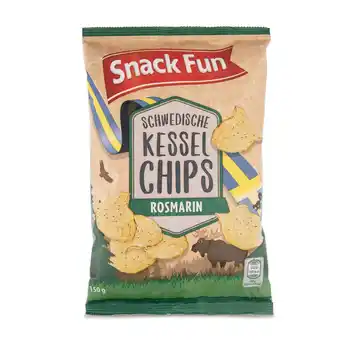 Hofer Snack Fun Schwedische Kesselchips versch. Sorten HOFER 150 Gramm 1 Packung Angebot