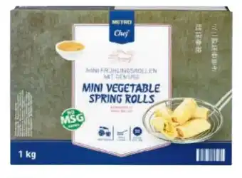 Metro Frühlingsrolle Gemüse Mini Angebot
