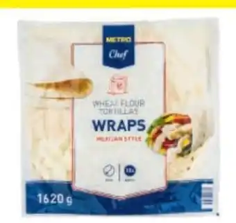 Metro Tortilla Wraps Angebot
