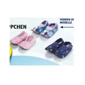 Hofer Crane Kinder-Turnschläppchen versch. Farben und Modelle HOFER 1 Paar Angebot