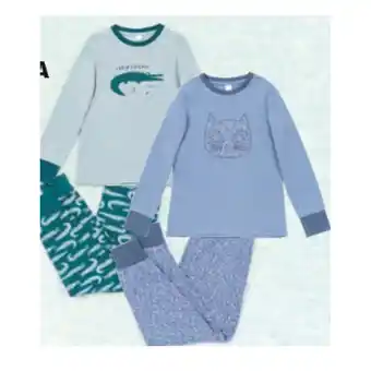 Hofer L&D Kinder-Winter-Pyjama versch. Farben und Muster HOFER 1 Set Angebot