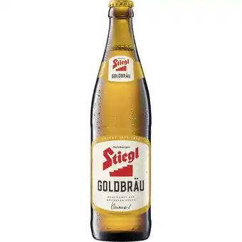 Metro Stiegl Goldbräu od. Hell, Preisangabe ohne MwSt. (Preis inkl. MwSt. 0,88 €), METRO 0.50 Liter 1 Flasche Angebot