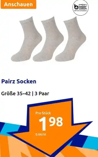 Action Pairz Socken Angebot