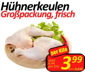 Wurstico Hühnerkeulen Großpackung, frisch Angebot