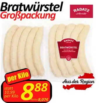 Wurstico Bratwürstel Großpackung Angebot