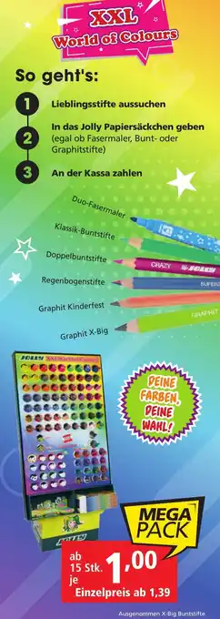 Pagro Diskont JOLLY XXL World of Colours Angebot