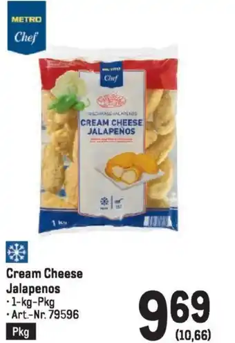 Metro Cream Cheese Jalapenos Angebot