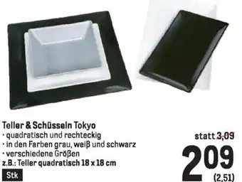 Metro Teller & Schüsseln Tokyo Angebot