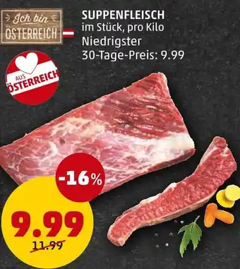 PENNY SUPPENFLEISCH Angebot