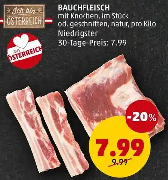 PENNY BAUCHFLEISCH Angebot