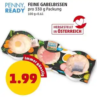 PENNY FEINE GABELBISSEN READY pro 330 g Angebot