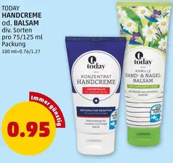 PENNY HANDCREME od. BALSAM Angebot