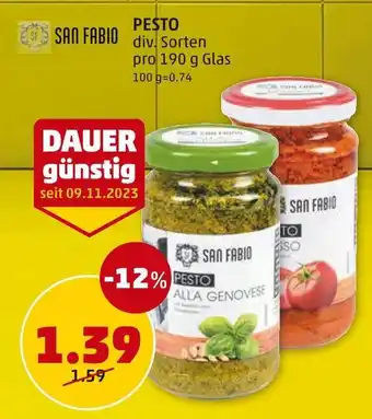 PENNY PESTO Angebot