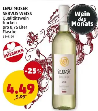 PENNY LENZ MOSER SERVUS WEISS Angebot