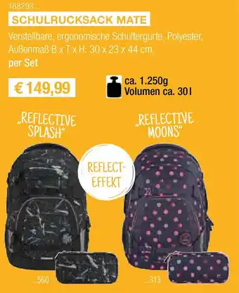 Skribo SCHULRUCKSACK MATE Angebot