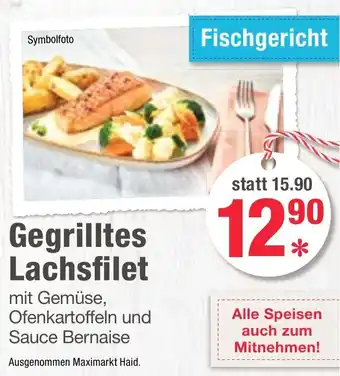 Maximarkt Gegrilltes Lachsfilet Angebot