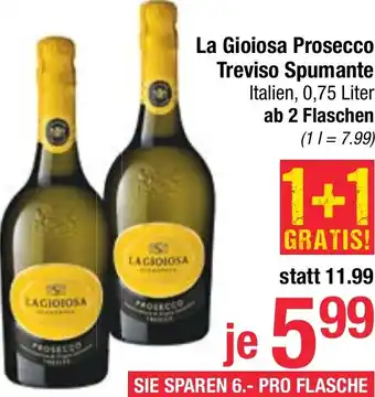 Maximarkt La Gioiosa Prosecco Treviso Spumante Angebot