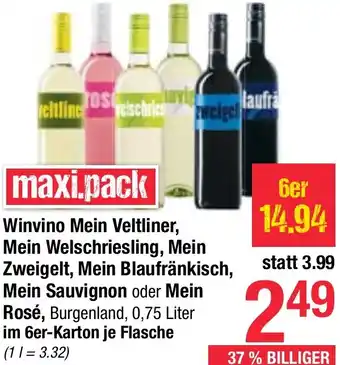 Maximarkt Winvino Mein Veltliner Angebot