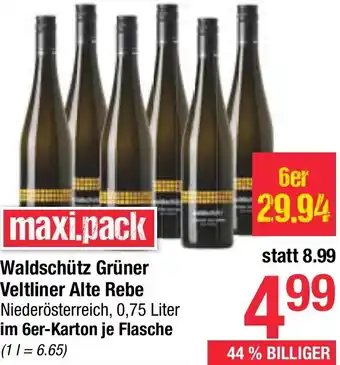Maximarkt Waldschütz Grüner Veltliner Alte Rebe Angebot