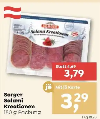 ADEG Sorger Salami Kreationen 180 g Angebot