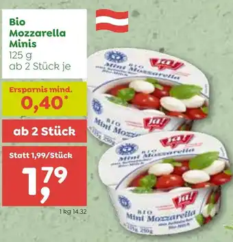 ADEG Bio Mozzarella Minis 125g Angebot