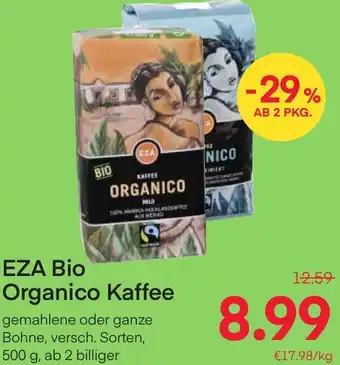 MPreis EZA Bio Organico Kaffee Angebot